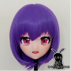 (RB382)Customize Full Head Quality Handmade Female/Girl Resin Japanese Anime Cartoon Character Kig Cosplay Kigurumi Mask